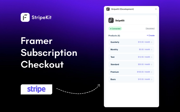 Stripe Kit integration for FEcommerce