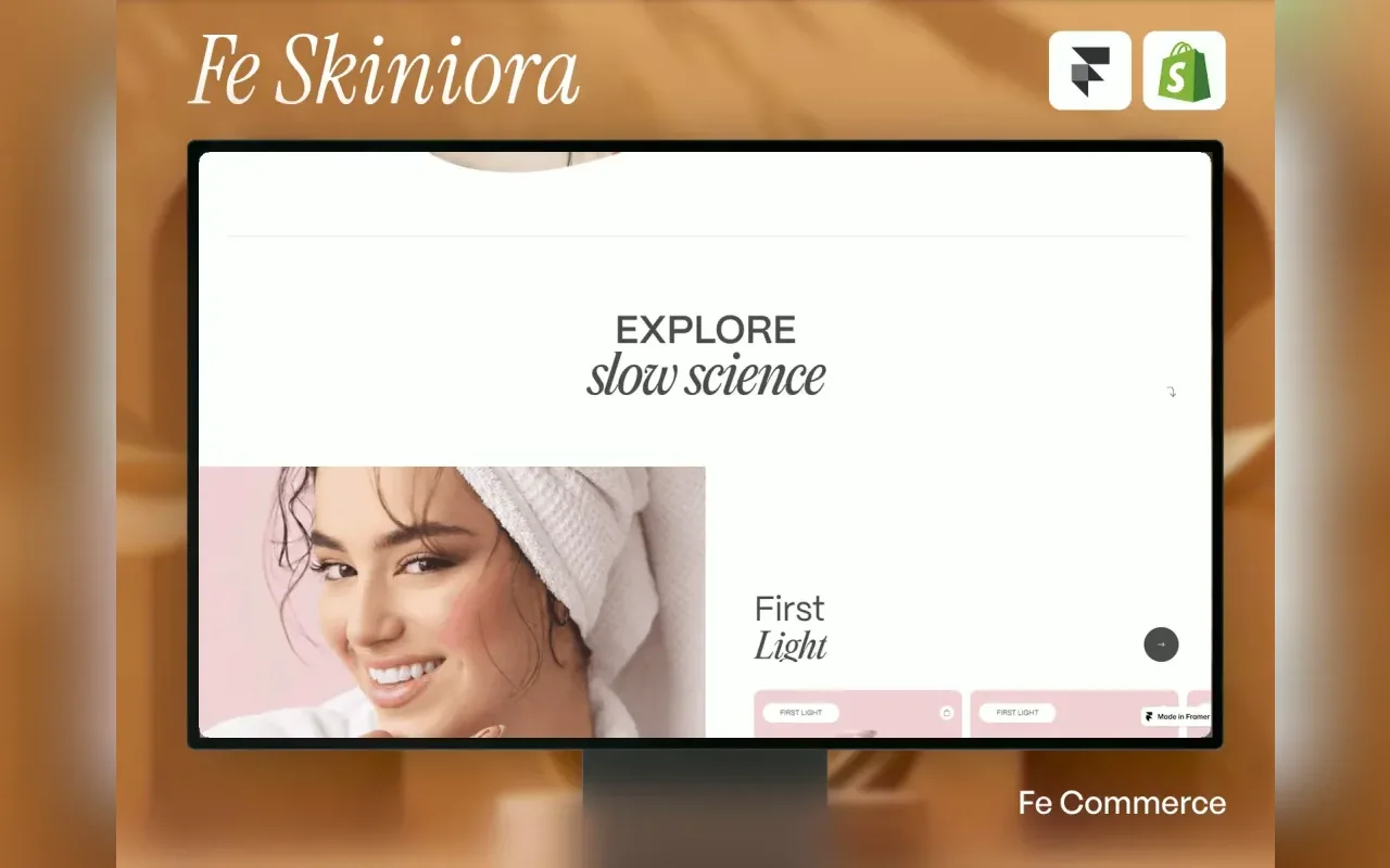 Fe Skiniora template preview